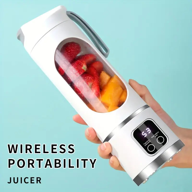 Portable USB Rechargeable Blender with LED Display - PAKS VARIETY