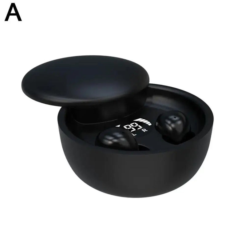 SK26 Mini Wireless Sleep Earbuds – BT5.4, Noise Reduction, Slide Cover Design - PAKS VARIETY