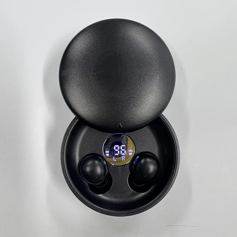 SK26 Mini Wireless Sleep Earbuds – BT5.4, Noise Reduction, Slide Cover Design - PAKS VARIETY