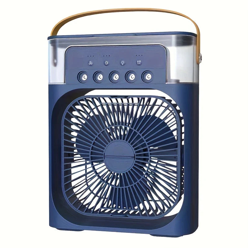 Portable Air Conditioner Fan with USB Power, Humidifier Feature, Ideal for Home - PAKS VARIETY