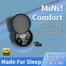 SK26 Mini Wireless Sleep Earbuds – BT5.4, Noise Reduction, Slide Cover Design - PAKS VARIETY